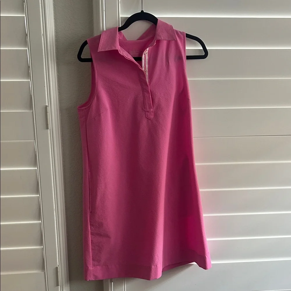 Vineyard Vines Pink Mini Dress - Picture 1 of 4